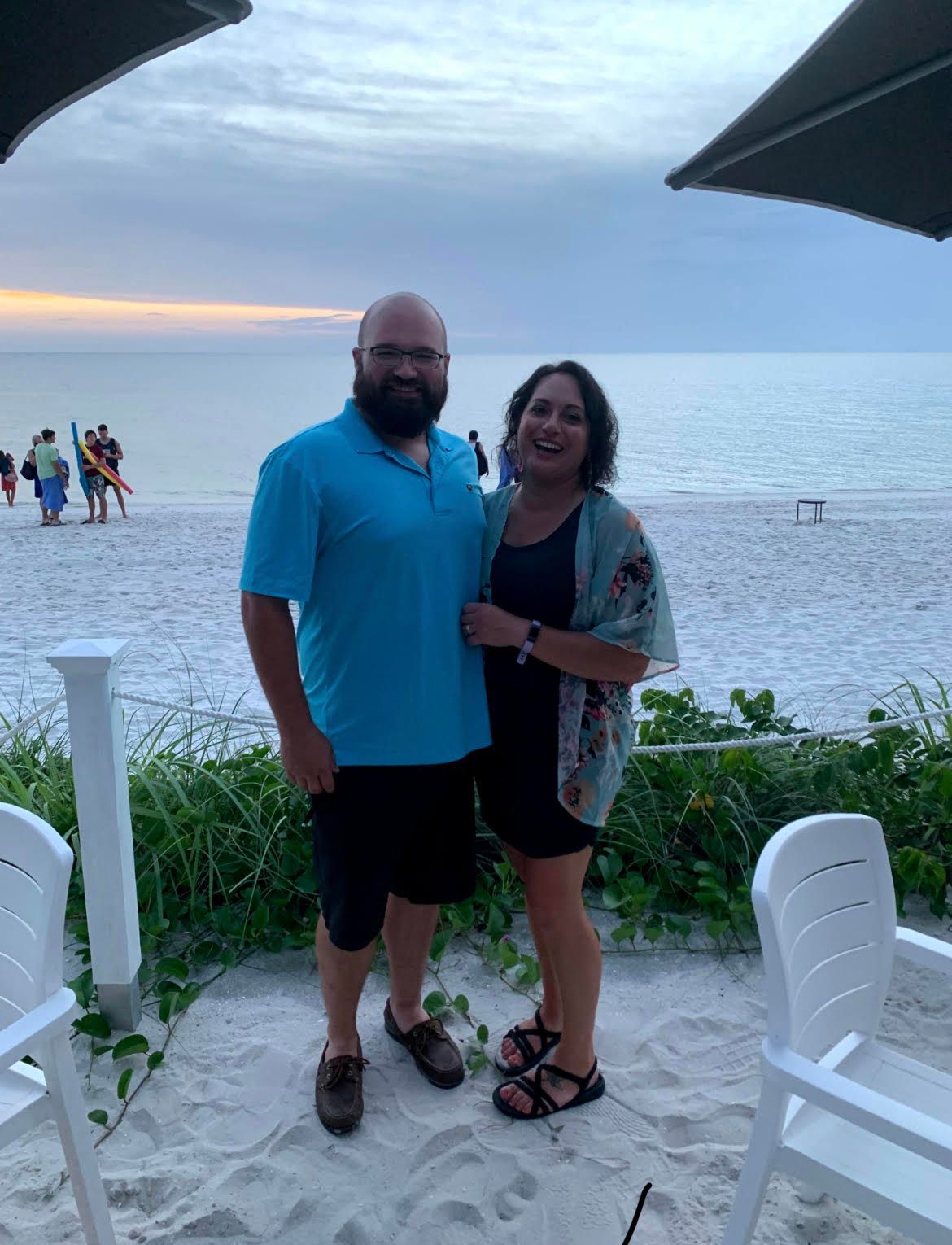 John and Farrah Heikkila, owners of Nightingale Supper Club